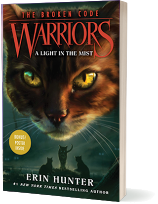 A Light in the Mist, one of the latest novels in the Warriors series.