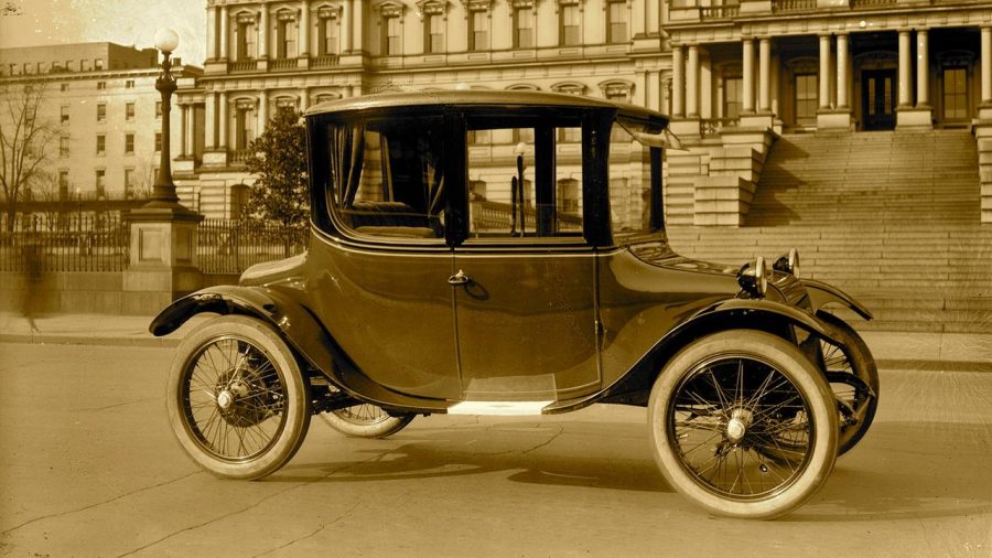 Electric cars have been around much longer than most people realize. (circa. 1915)