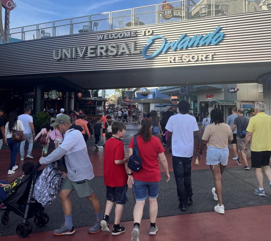 Entrance to Universal Studios Orlando