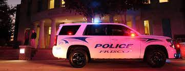 Frisco Police car in historic downtown area!