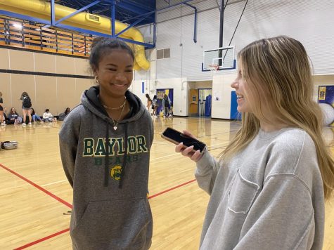 Frisco High School junior varsity volleyball player Kayla Alcindor shares her opinion on the show with reporter Sophia Wall.