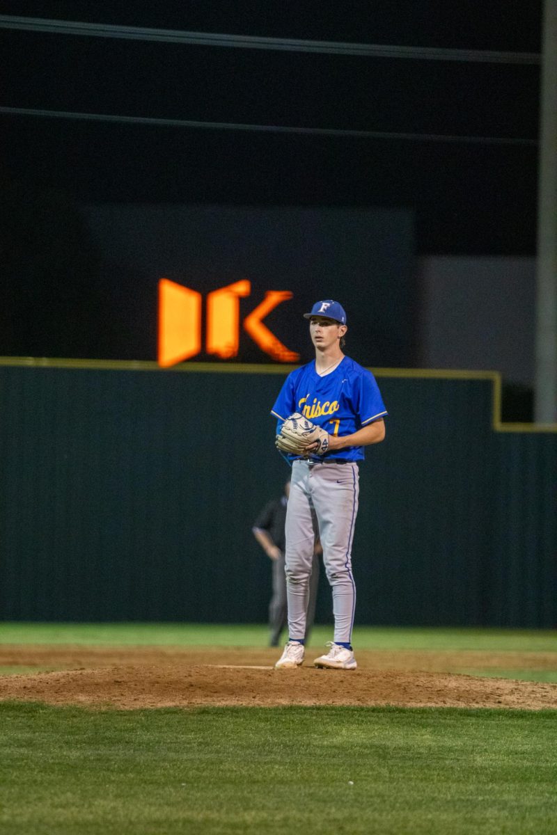 Landon Karrh, waiting to pitch at the bottom of the sixth inning during the first game of the teams playoff series.